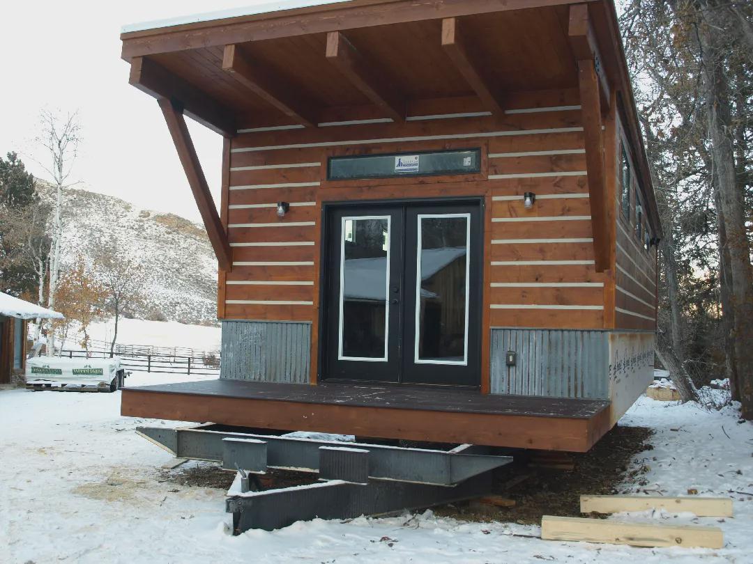 Our Island Park Wedge Cabin.